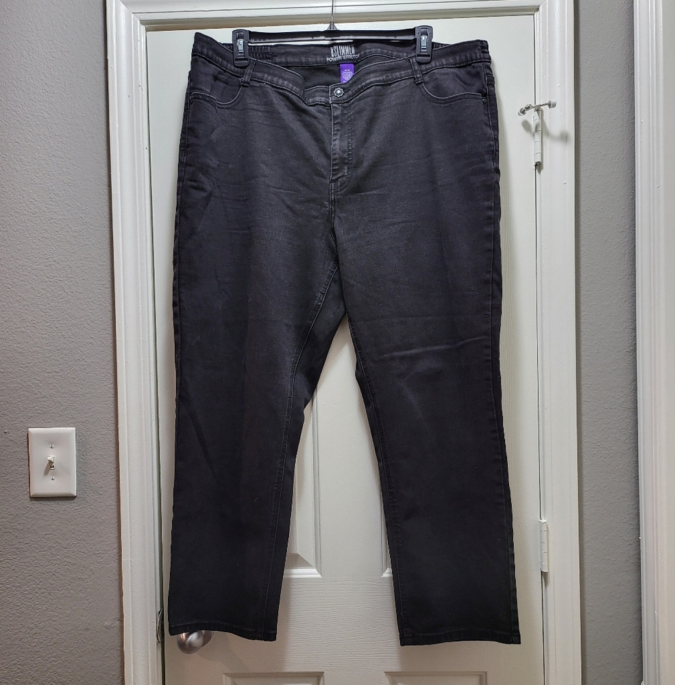 Plus Size 26W Black Jeans